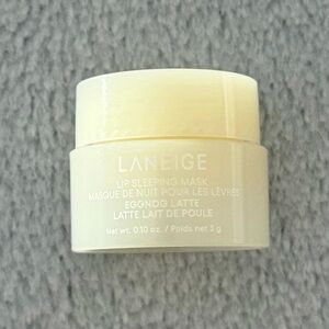5/$25 🎆 NEW Mini LANEIGE Lip Sleeping Mask - Eggnog Latte 0.10 oz